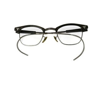 vintage American Optical Sirmont browline prescription glasses 50s retro